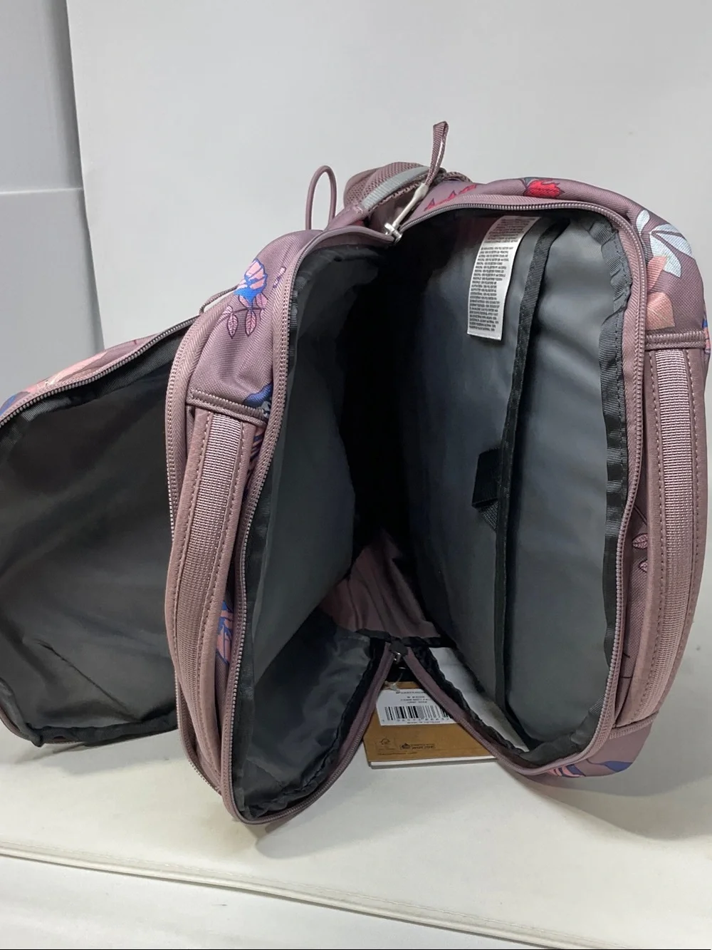The North Face Jester Backpack in Fawn Grey Multicolor Butterfly & Leaf Print